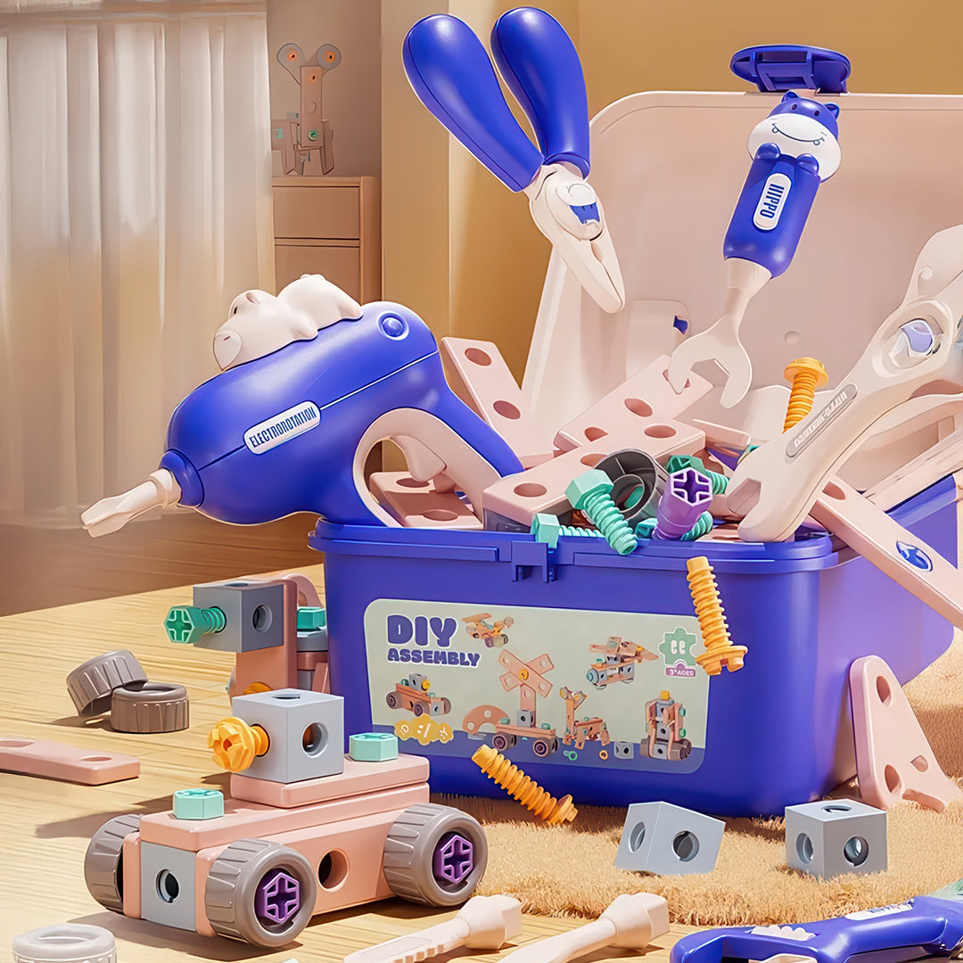 Bricco Hayal Gücü Kutusu – Zeka ve Motor Becerilerini Geliştiren Montaj Seti